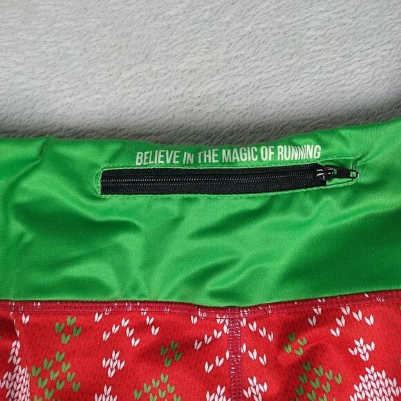 Gone For a Run Women's Running Capris Leggings Small Holiday Cross Stitch - Picture 9 of 10